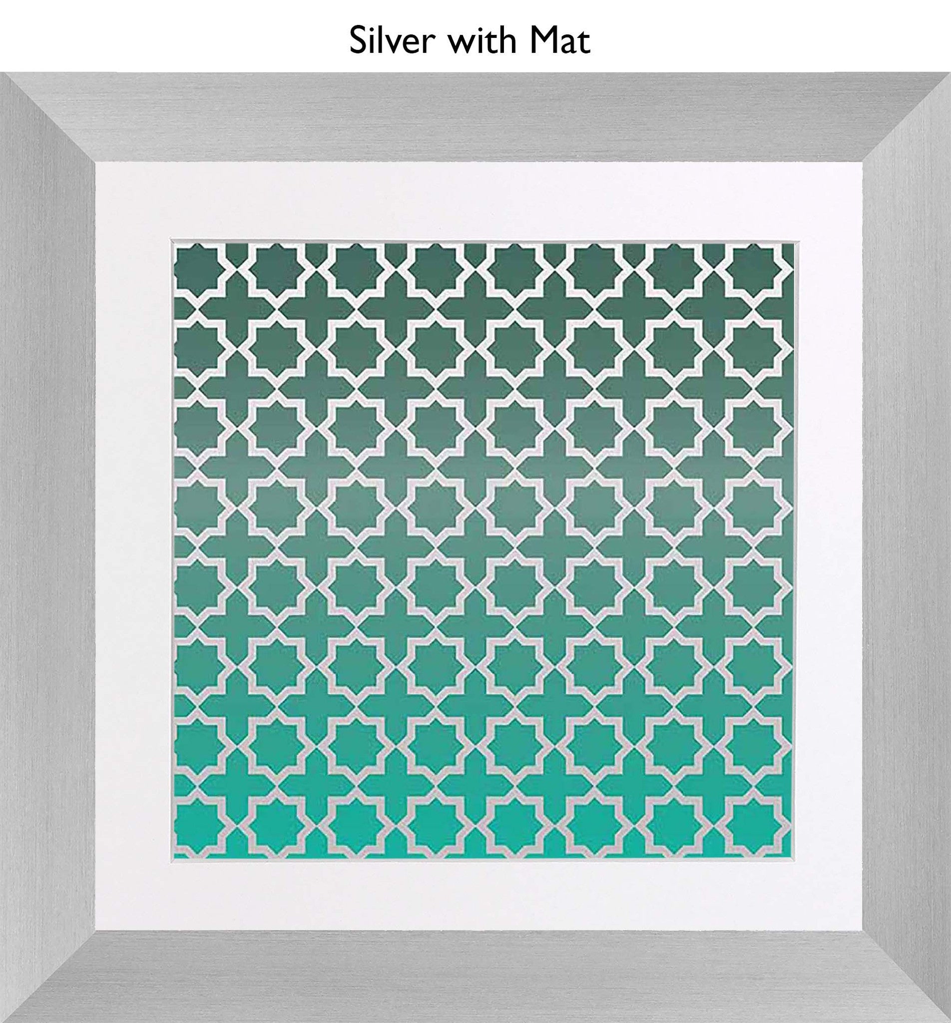 Silver With Mat