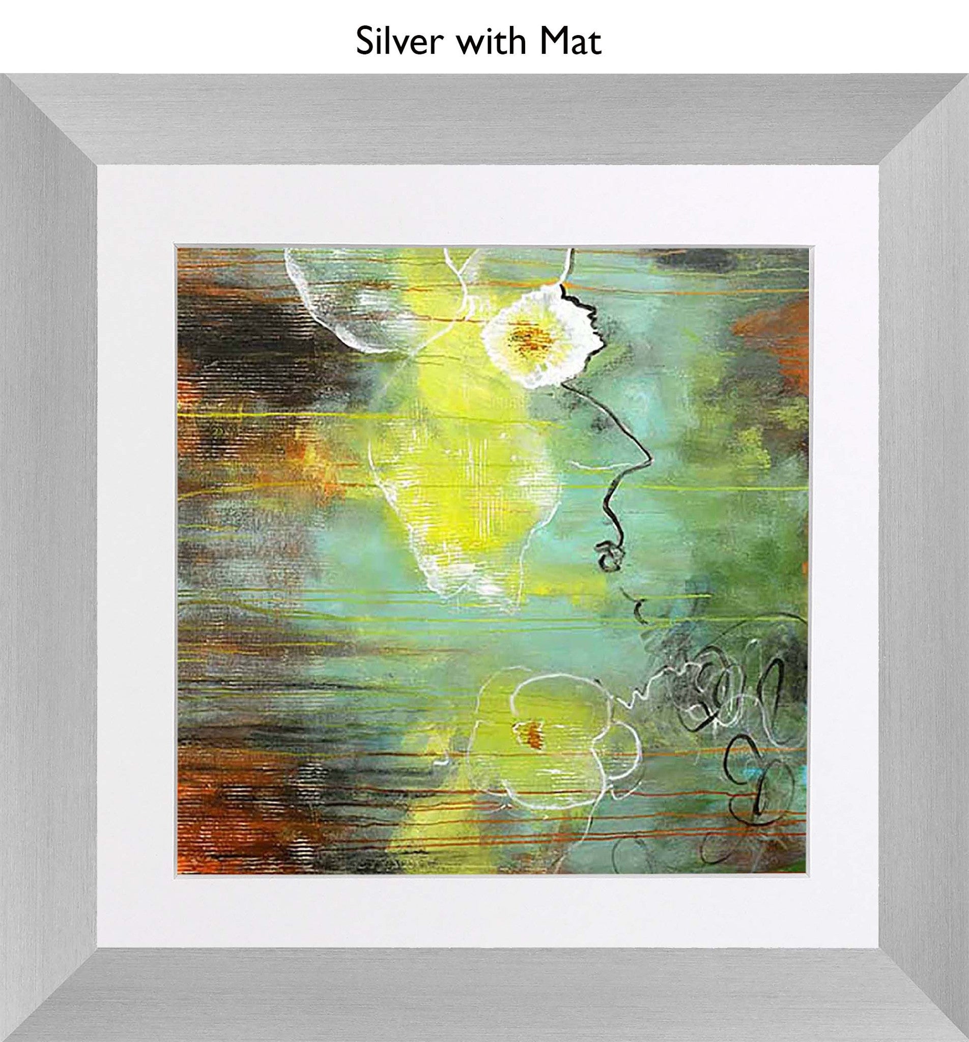 Silver With Mat