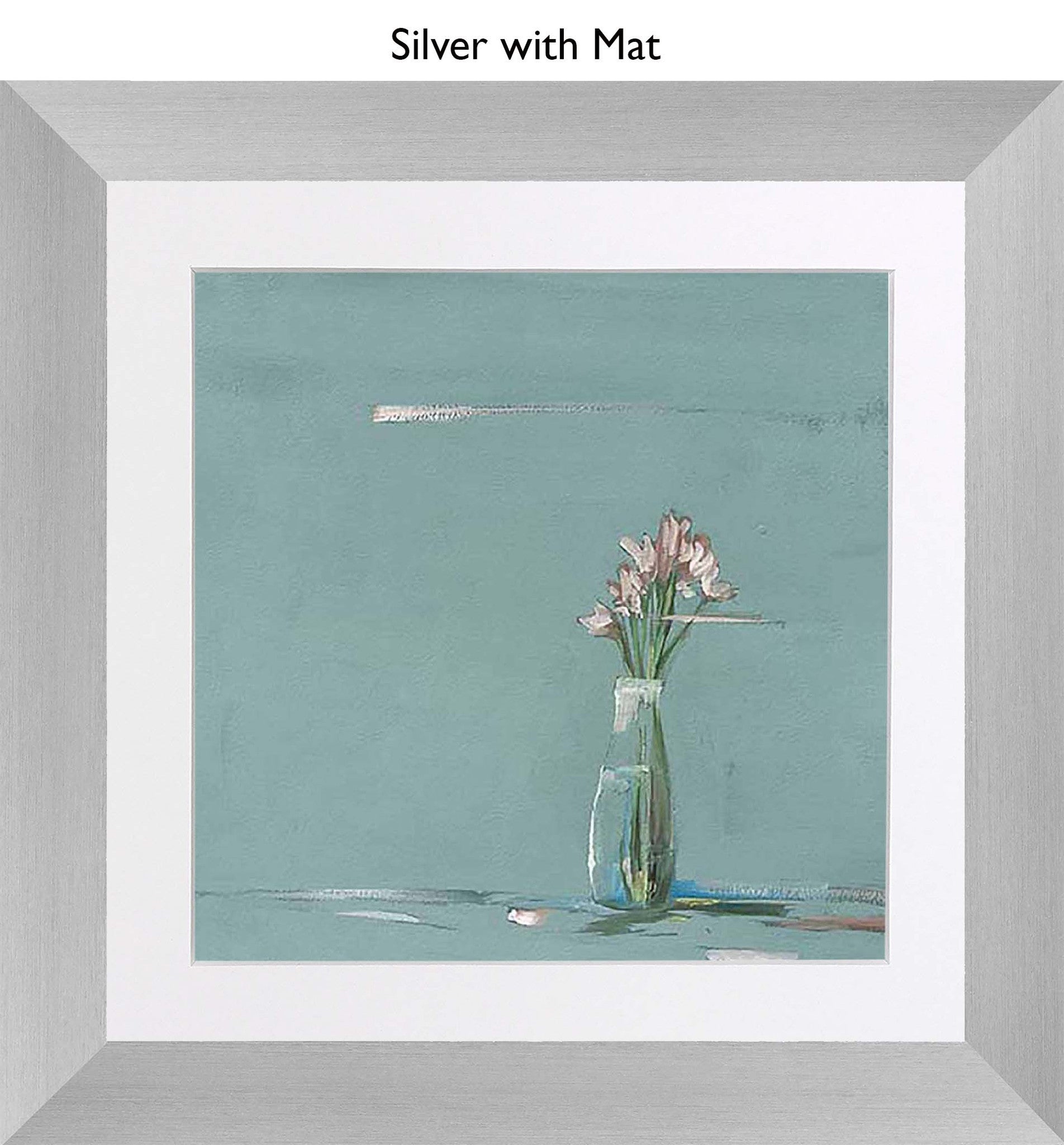 Silver With Mat