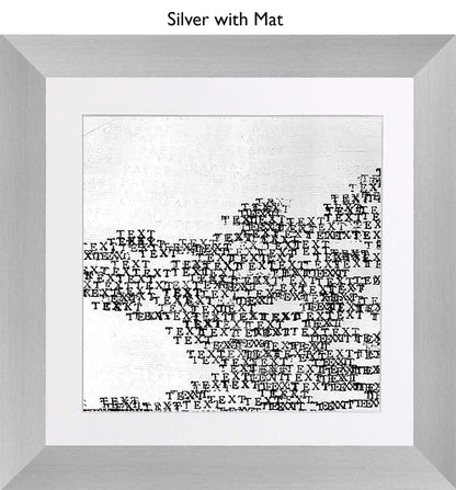Silver With Mat