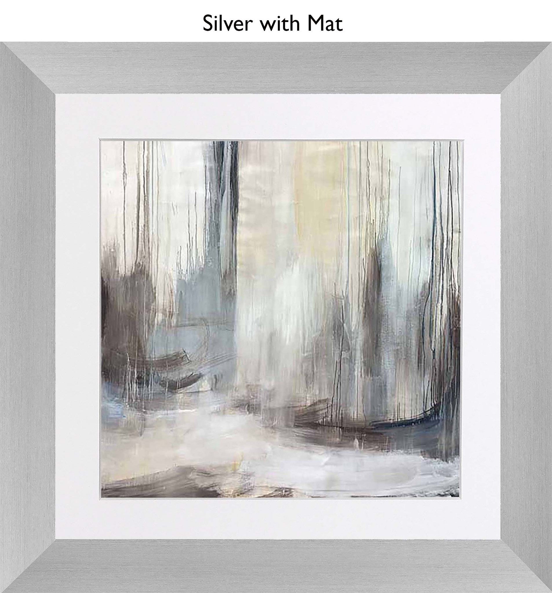 Silver With Mat