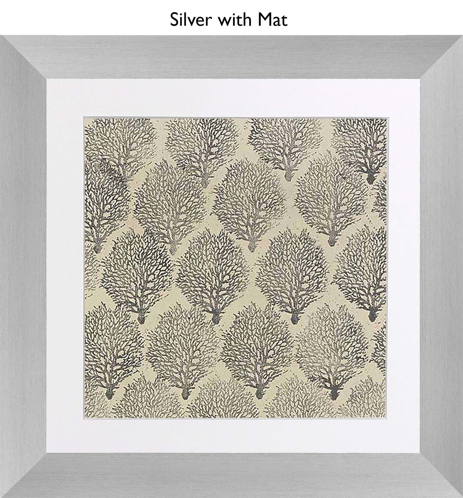 Silver With Mat
