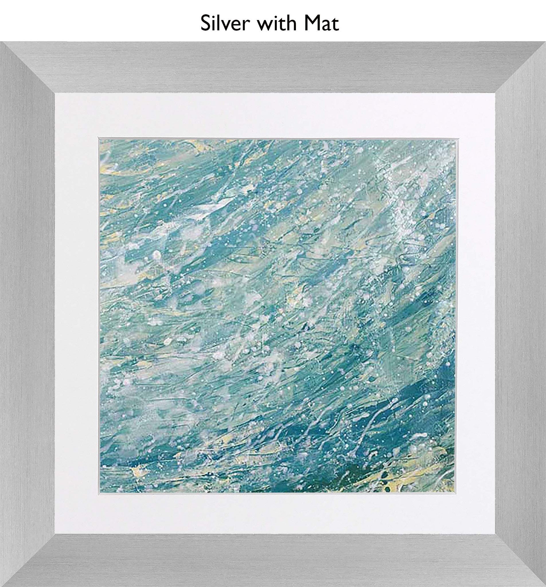 Silver With Mat