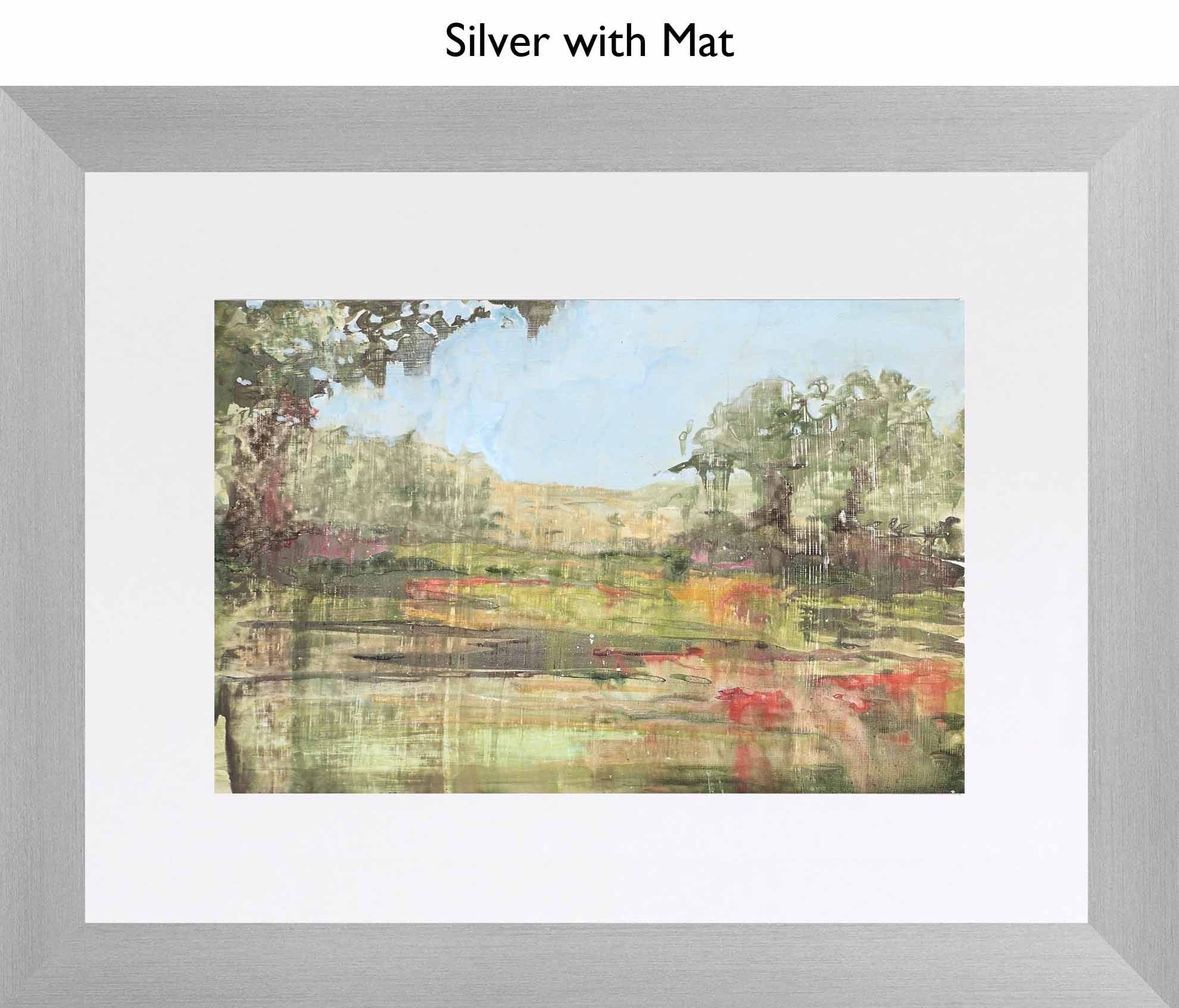 Silver With Mat