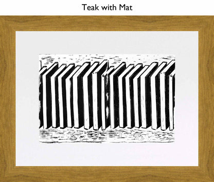 Teak With Mat
