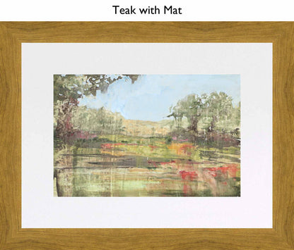 Teak With Mat