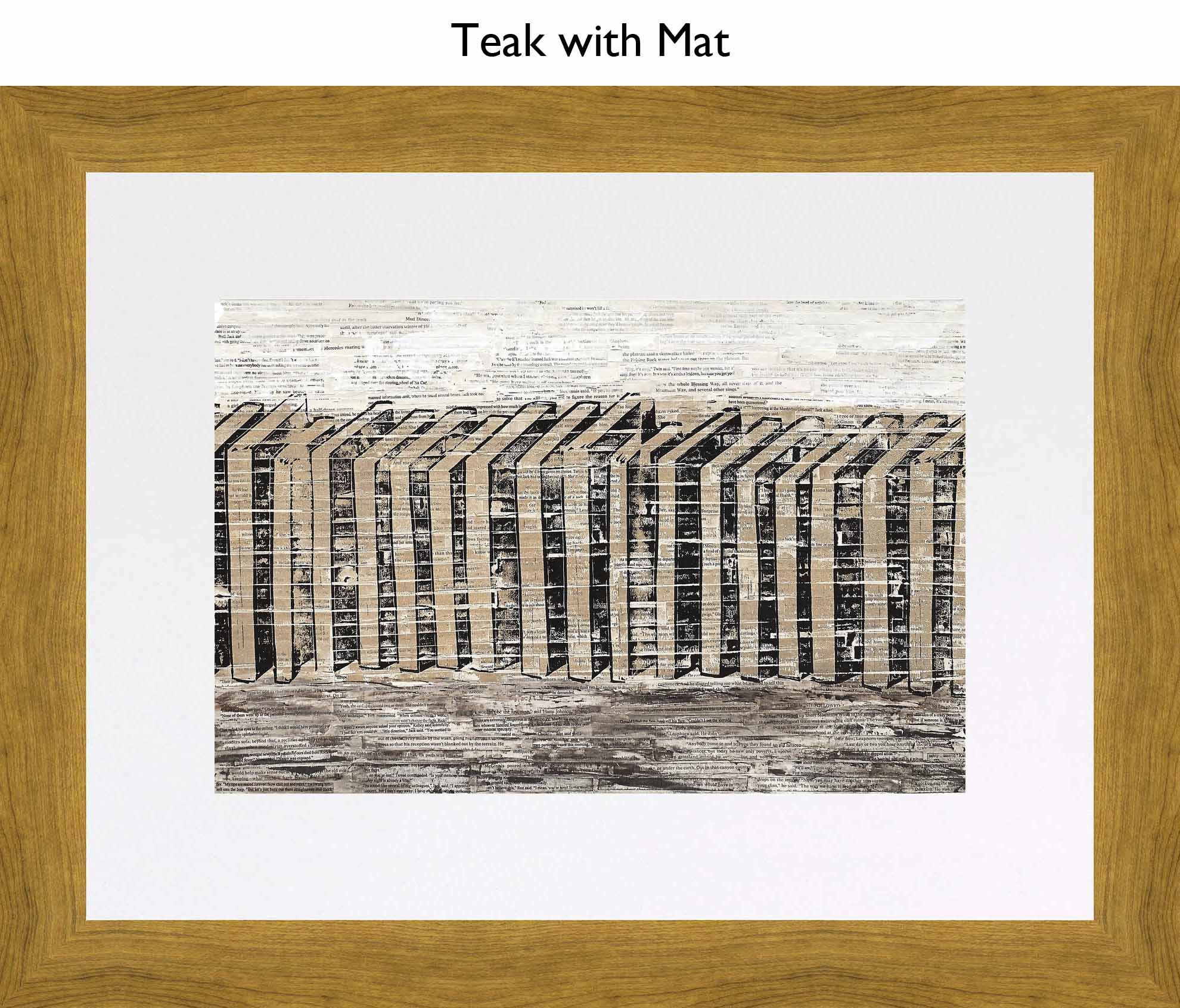 Teak With Mat