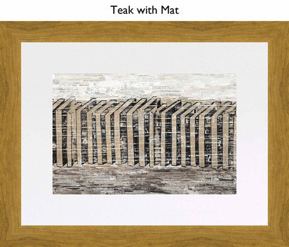Teak With Mat