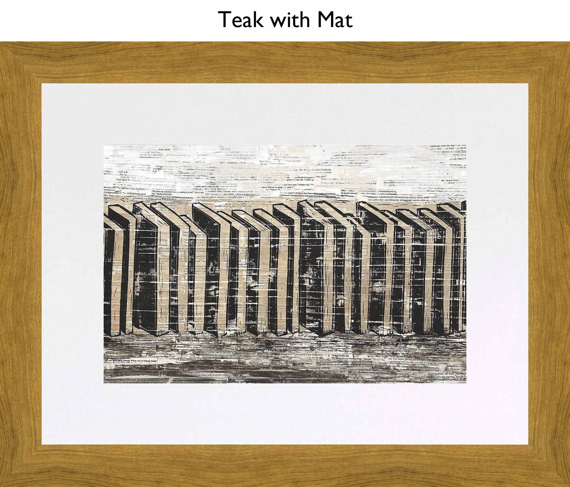 Teak With Mat