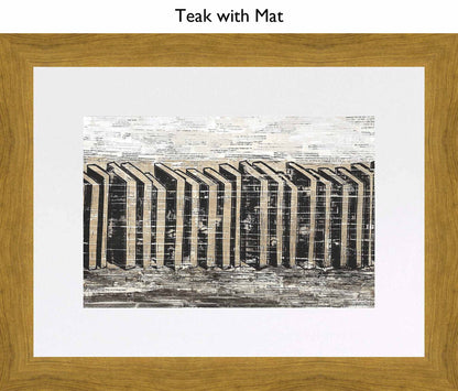 Teak With Mat