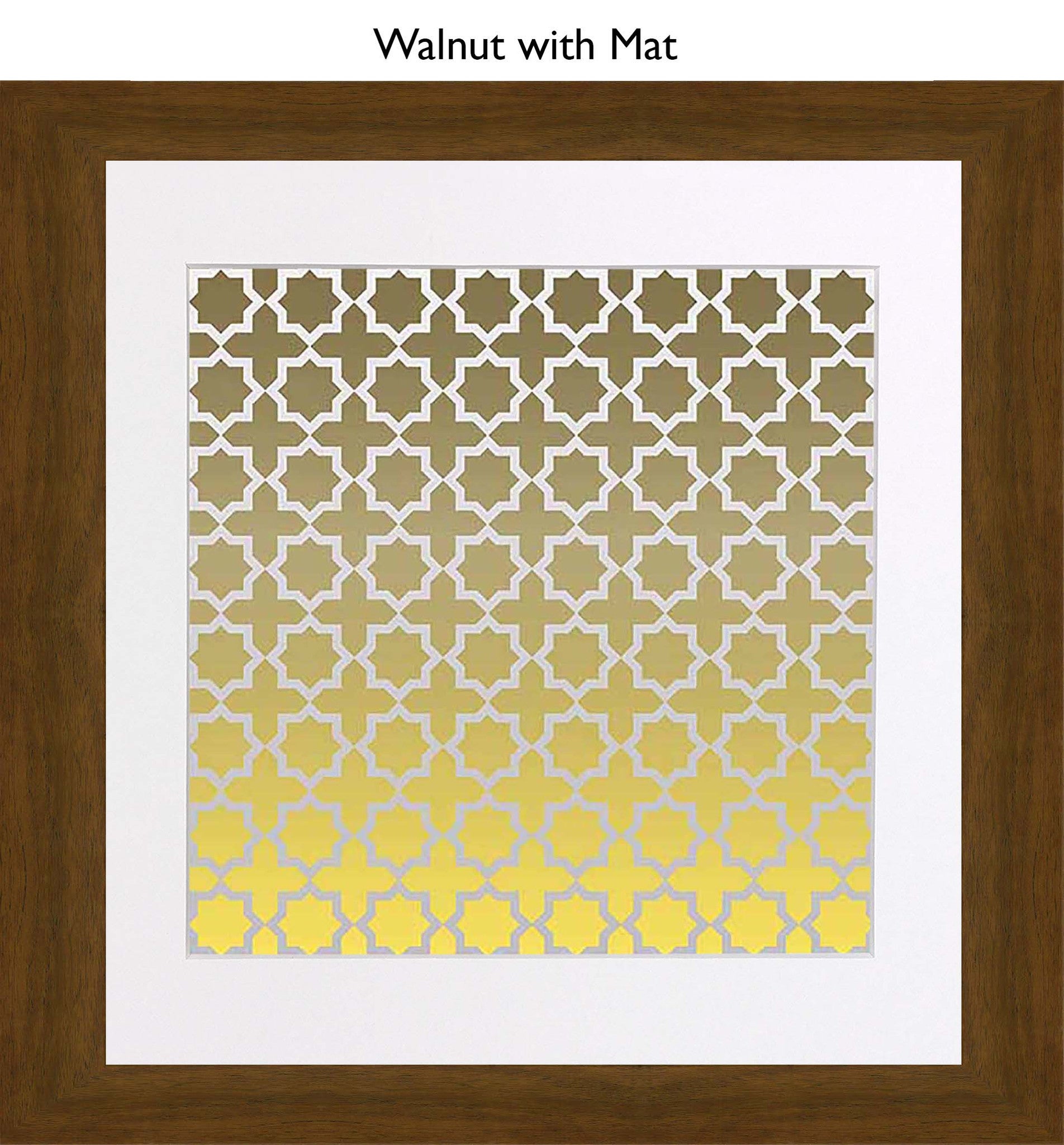 Walnut With Mat