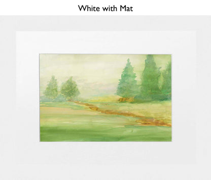 White With Mat