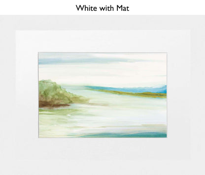 White With Mat