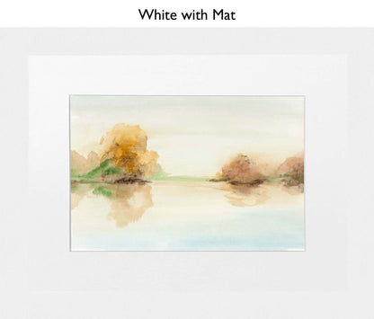 White With Mat