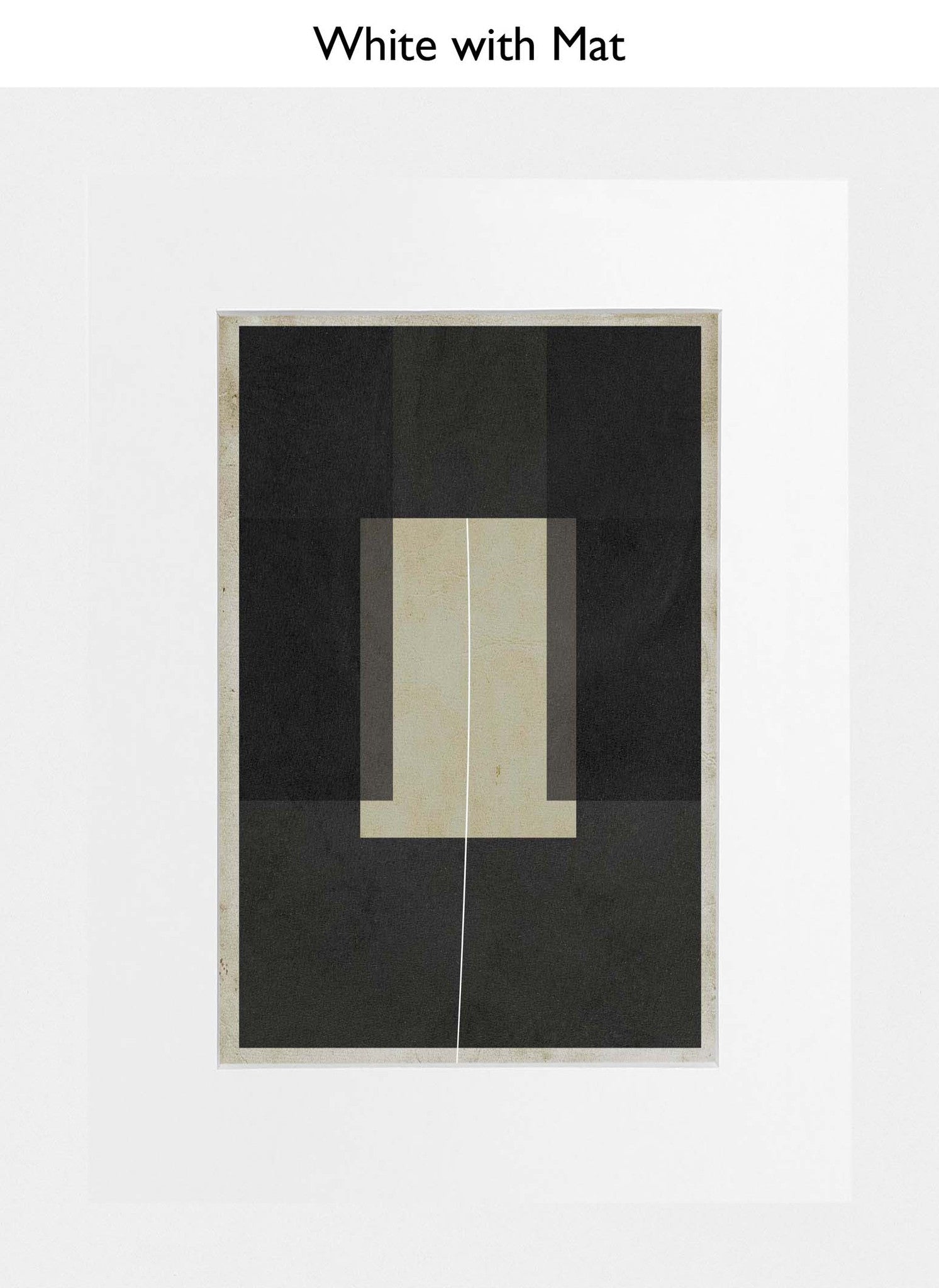 White With Mat