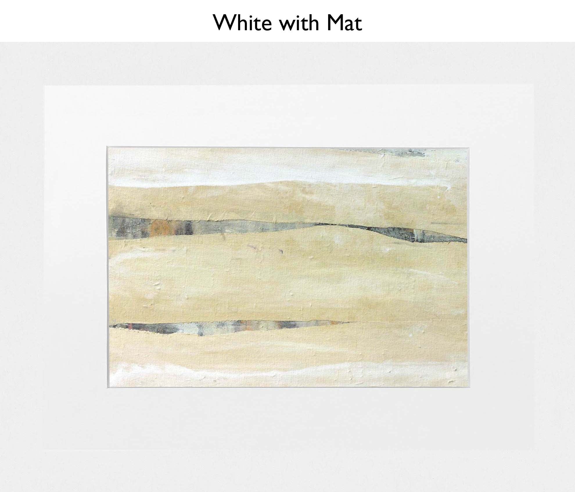 White With Mat