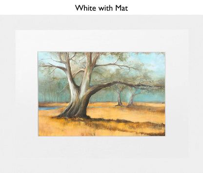 White With Mat
