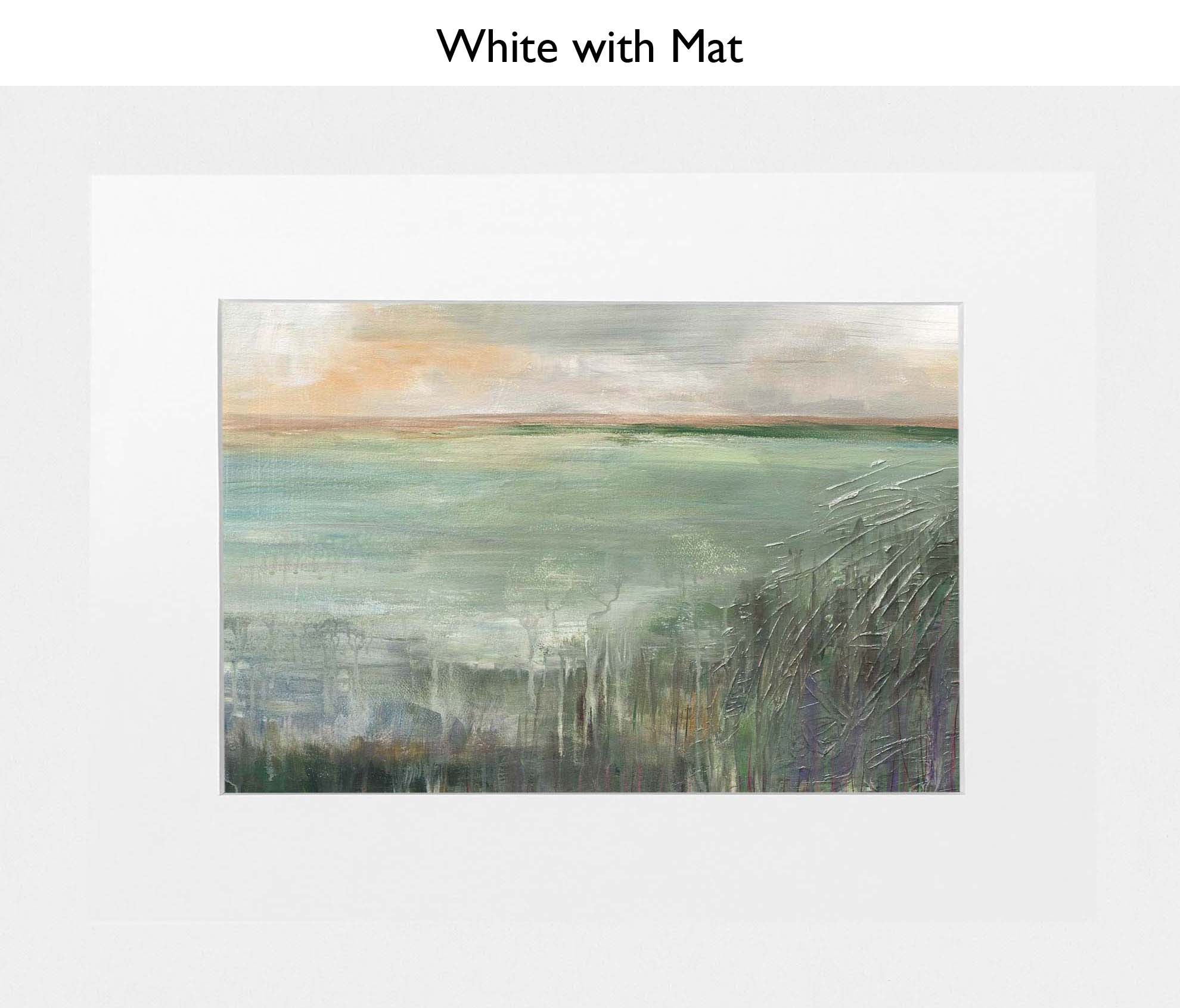 White With Mat