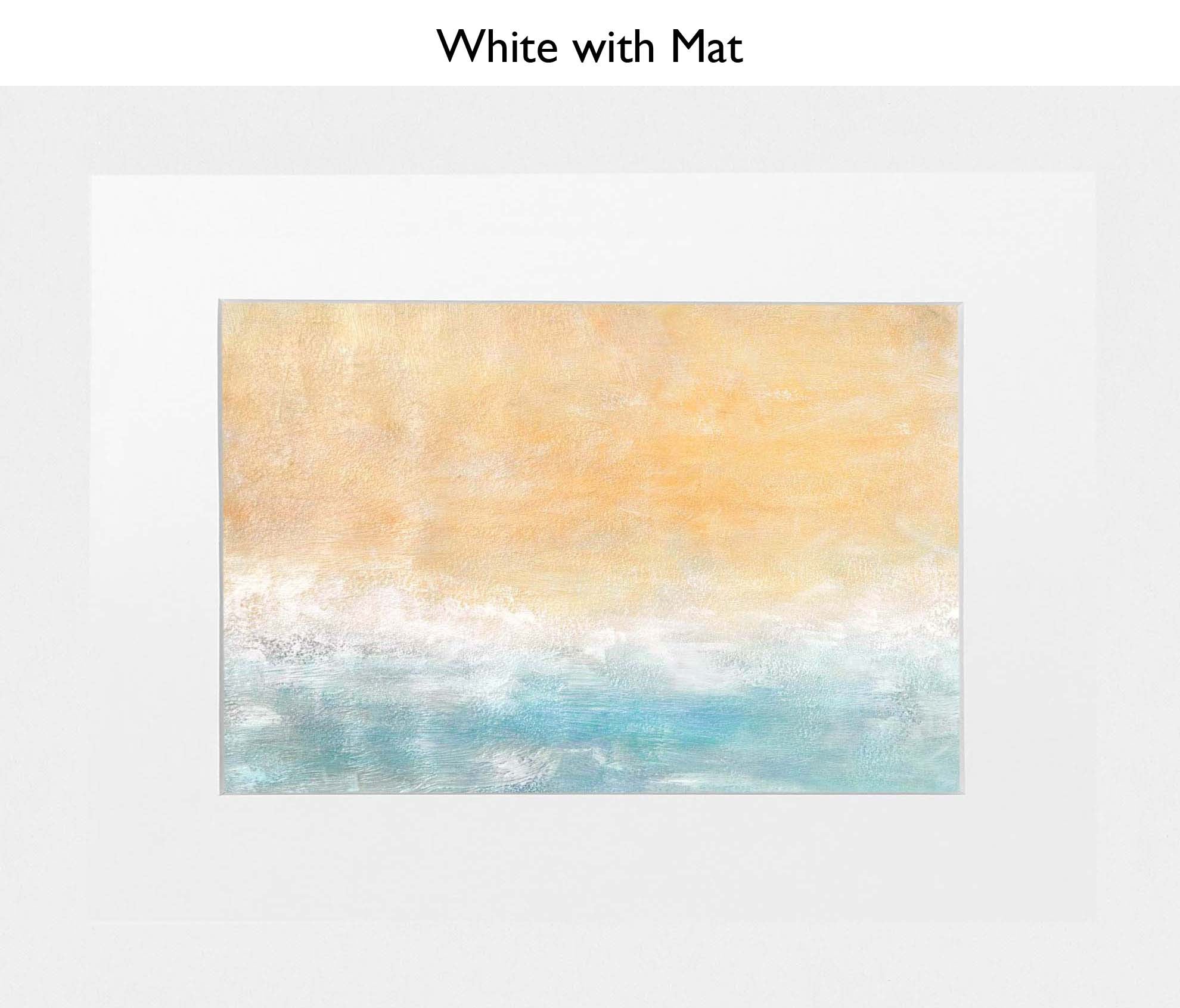 White With Mat