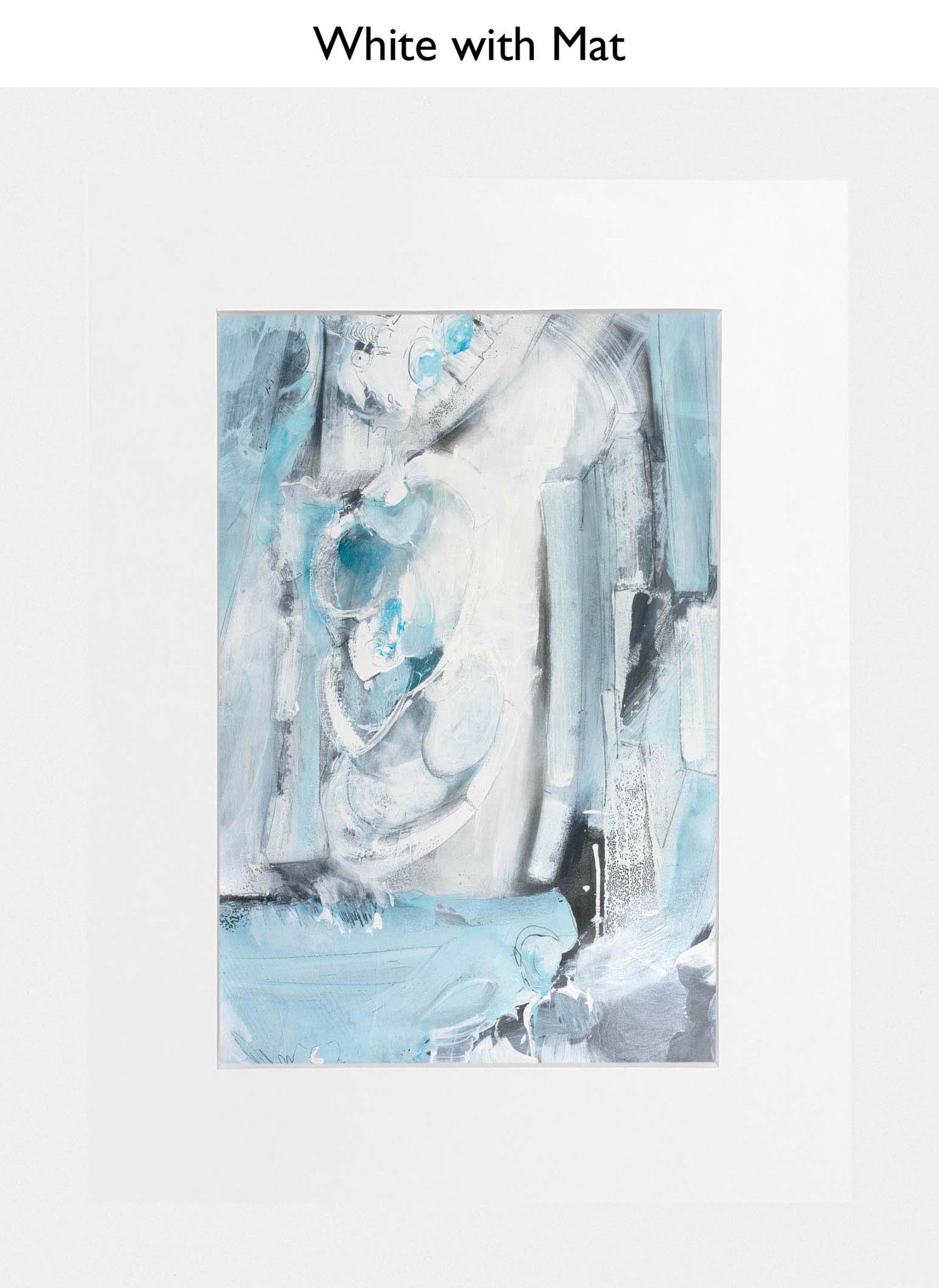 White With Mat