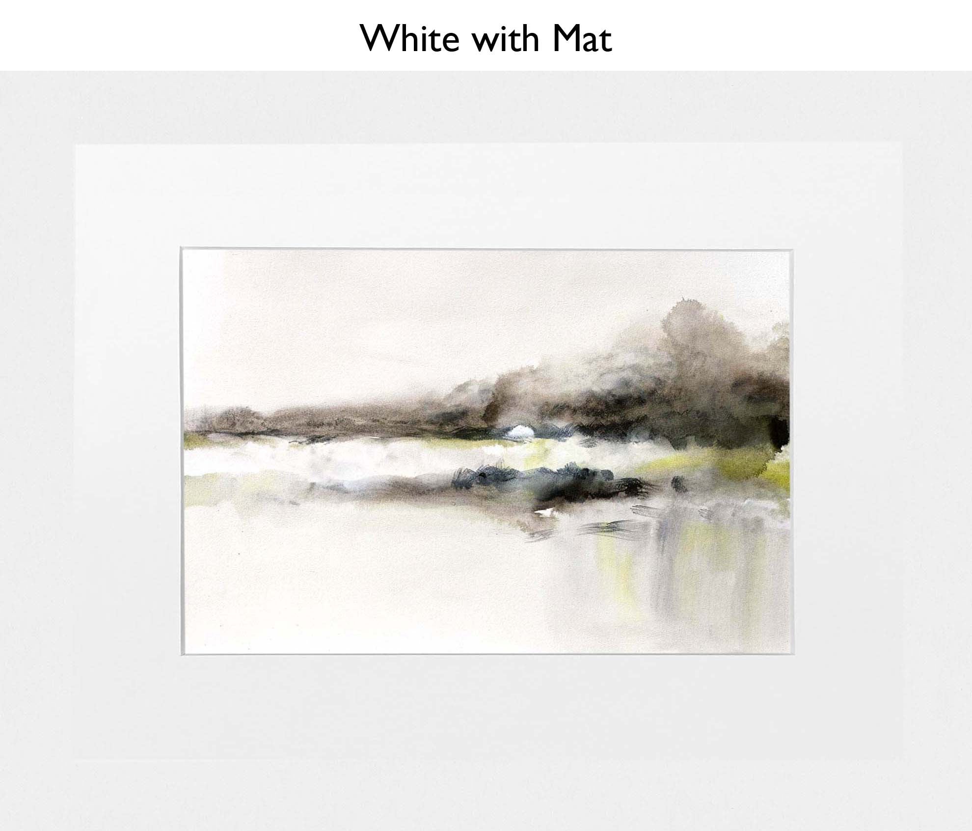 White With Mat