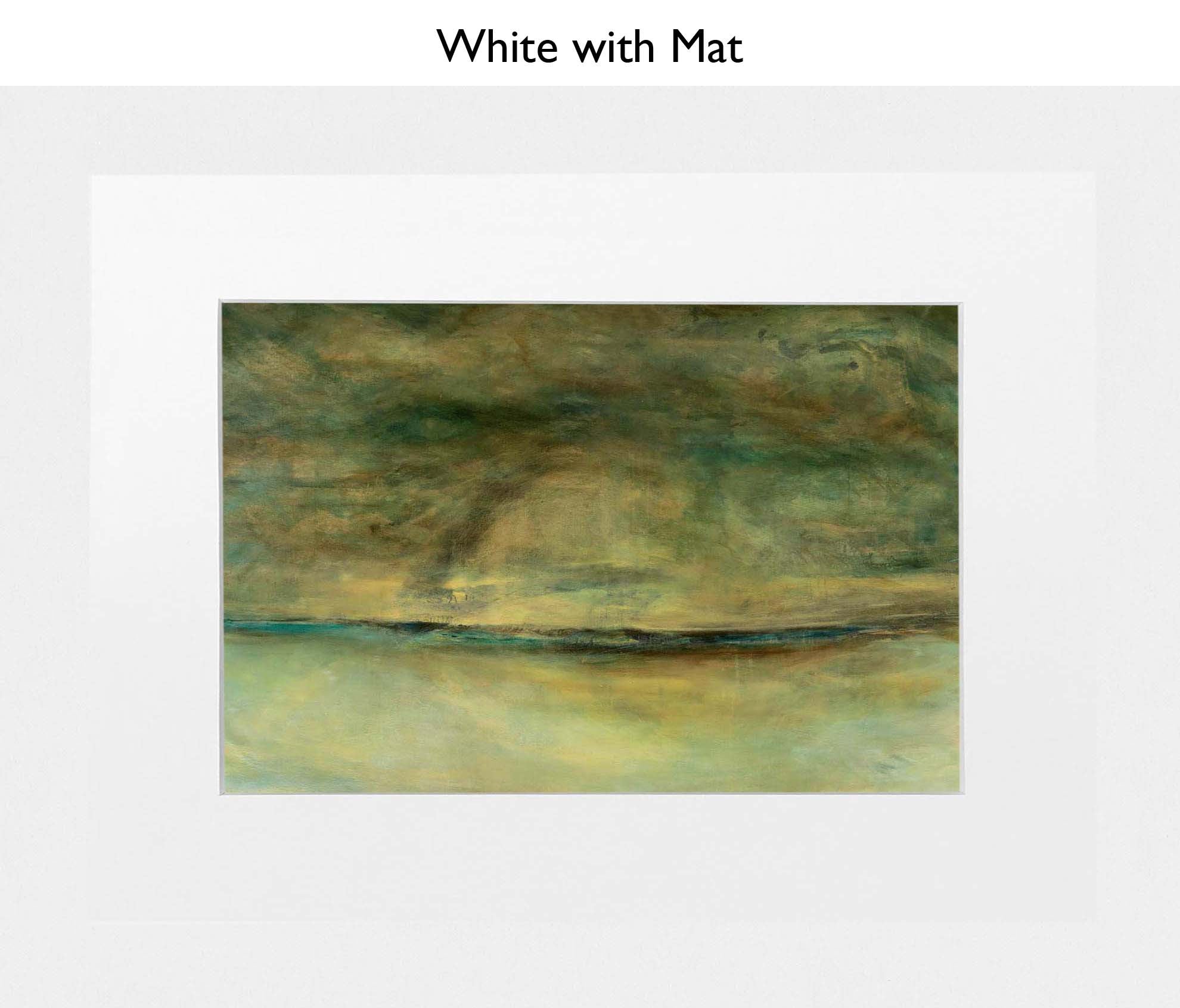 White With Mat