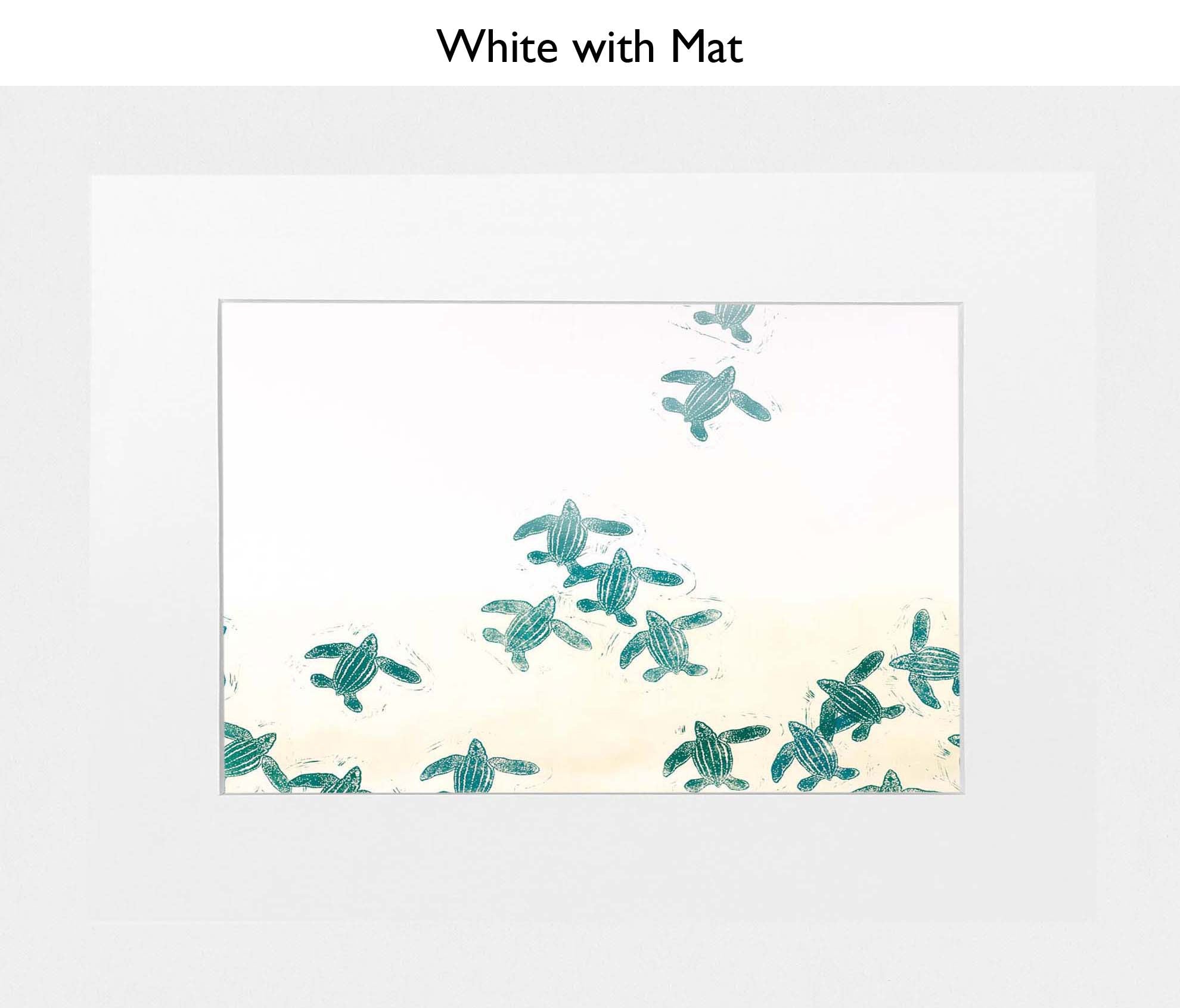 White With Mat