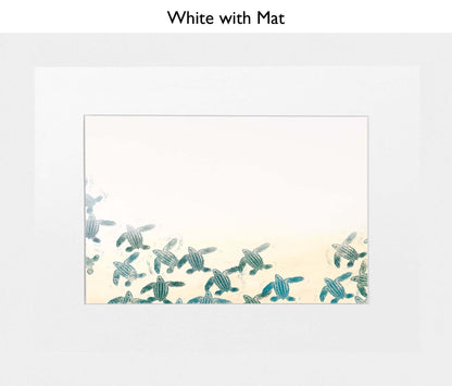 White With Mat