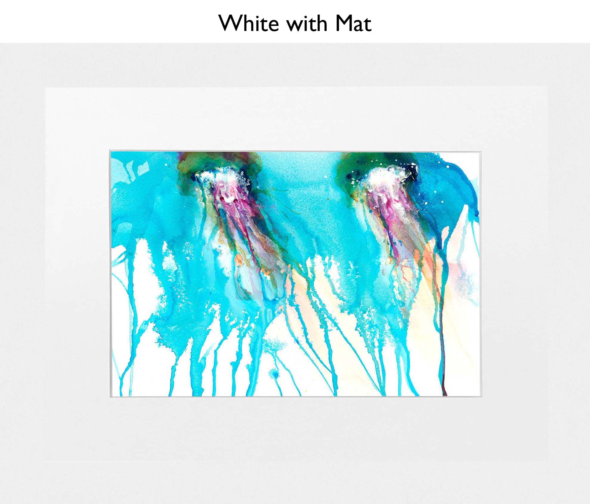 White With Mat