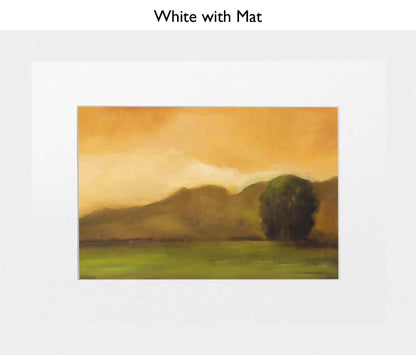 White With Mat