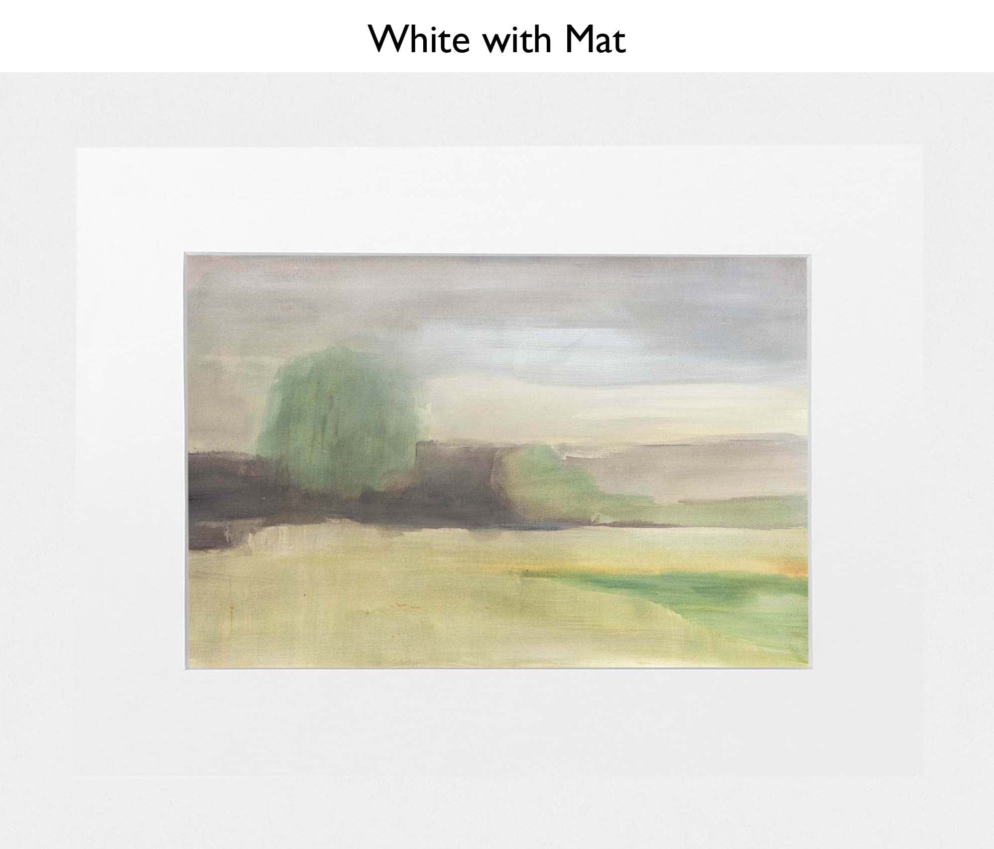 White With Mat
