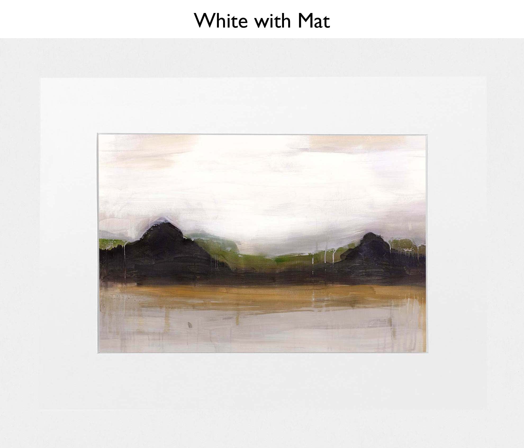 White With Mat