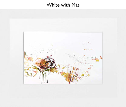 White With Mat