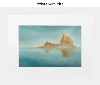 White With Mat