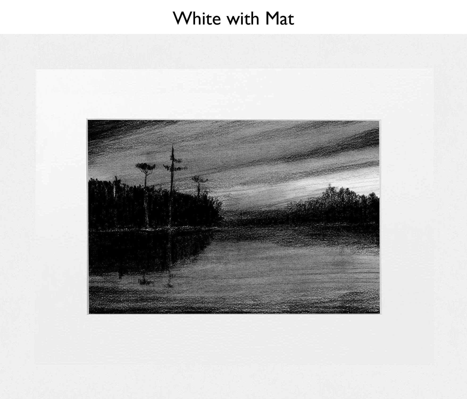 White With Mat