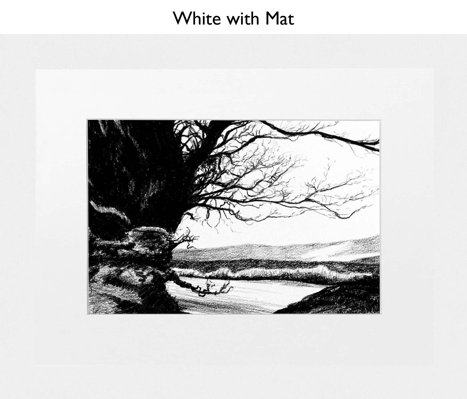 White With Mat