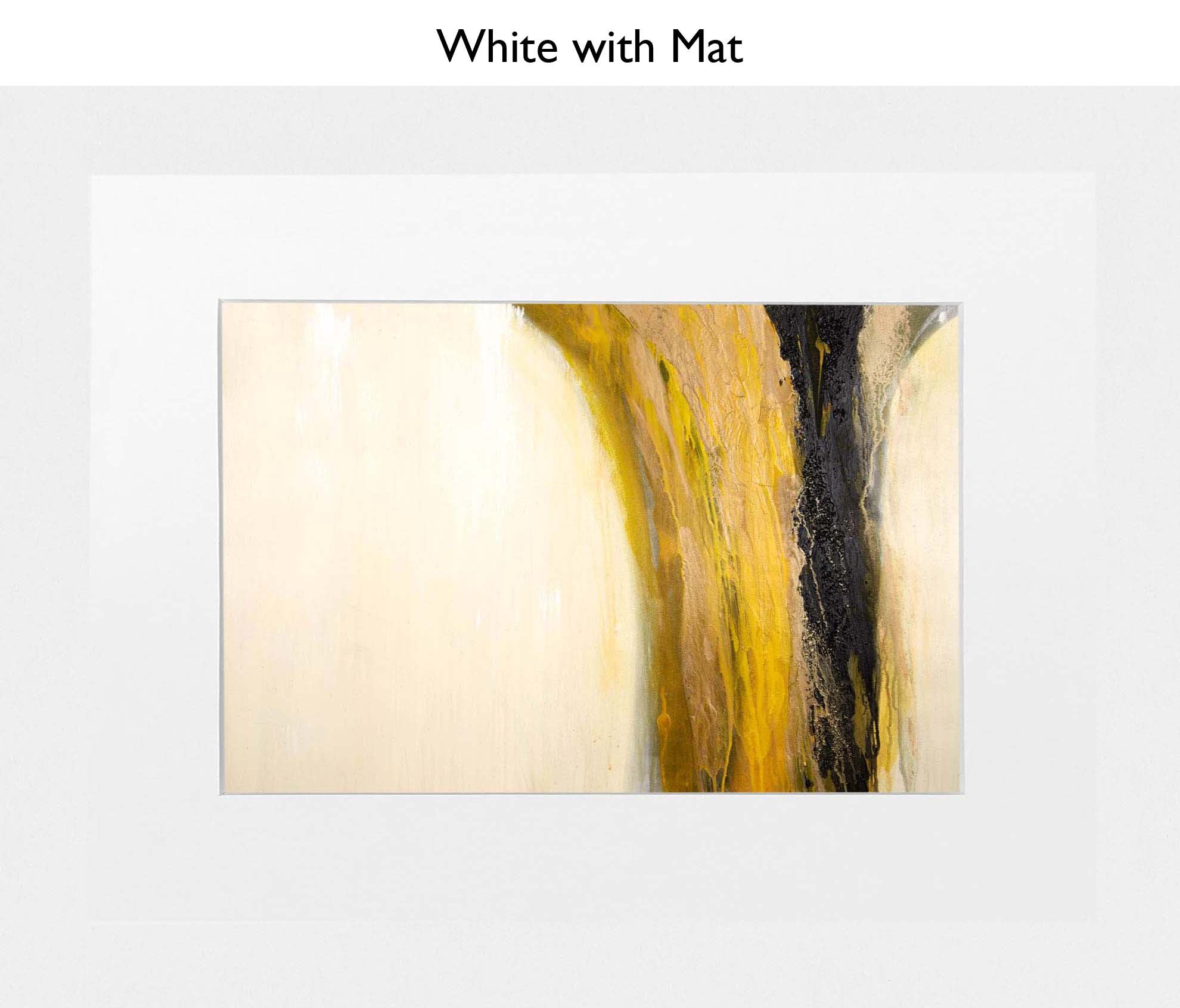 White With Mat