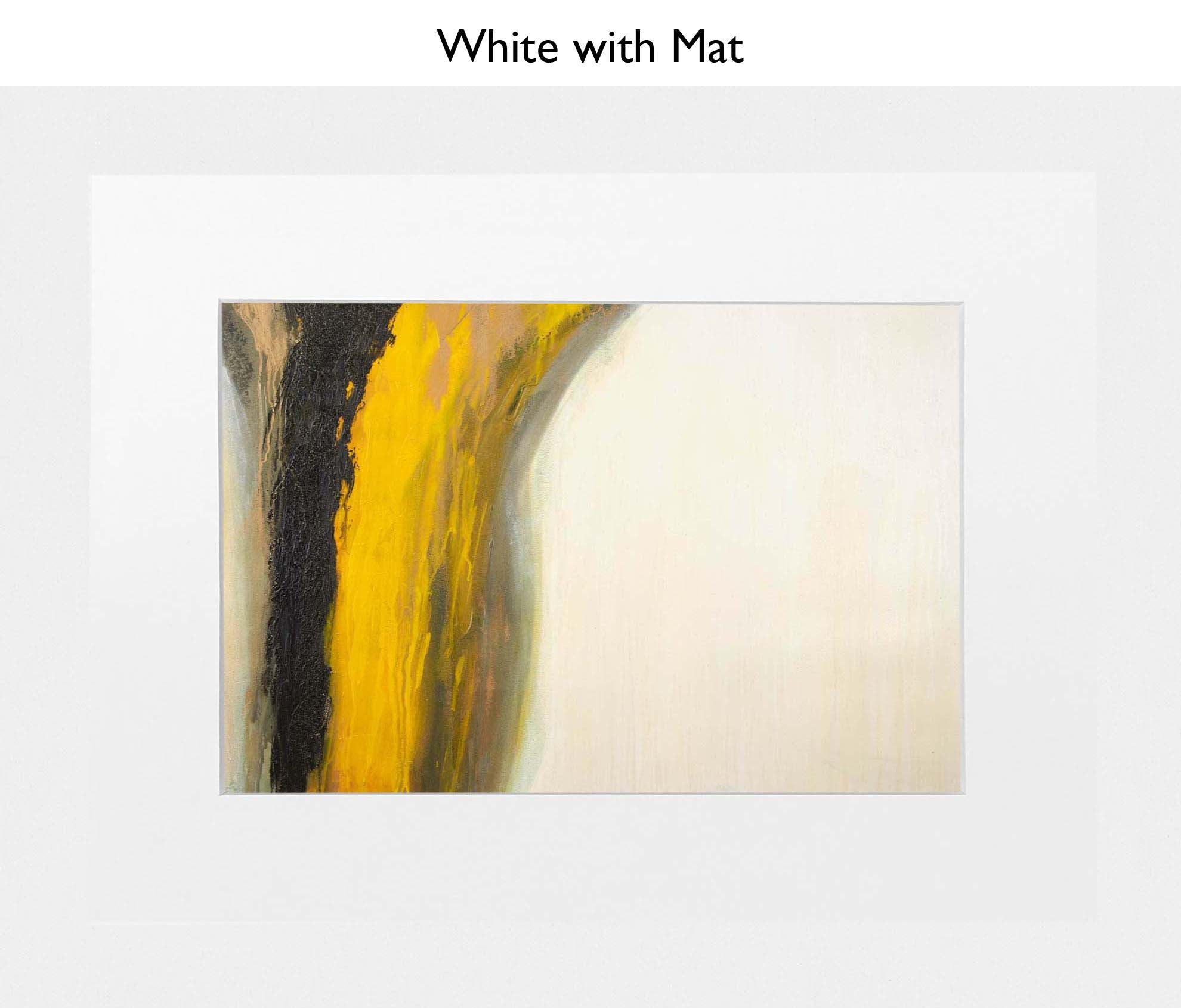 White With Mat