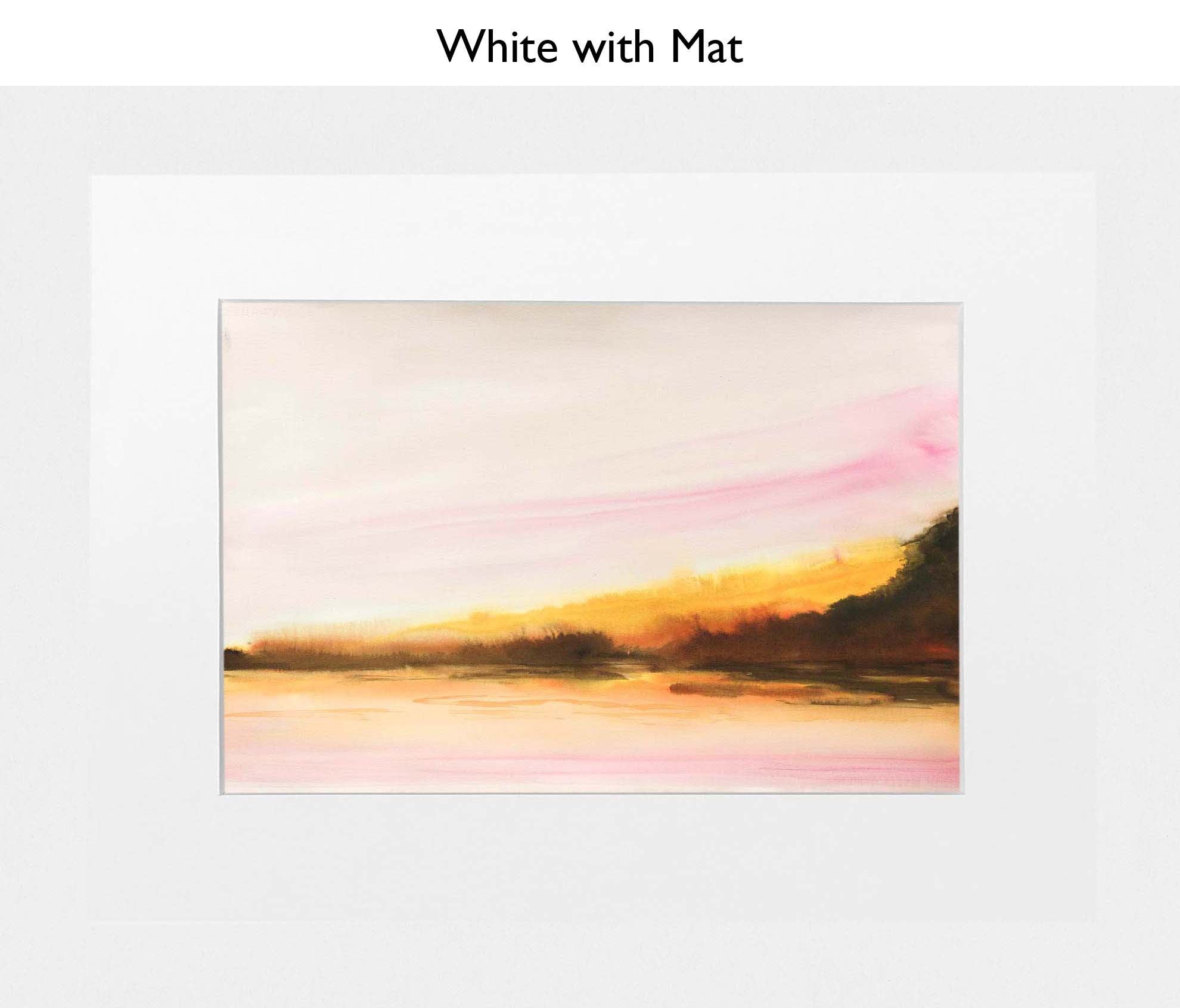 White With Mat