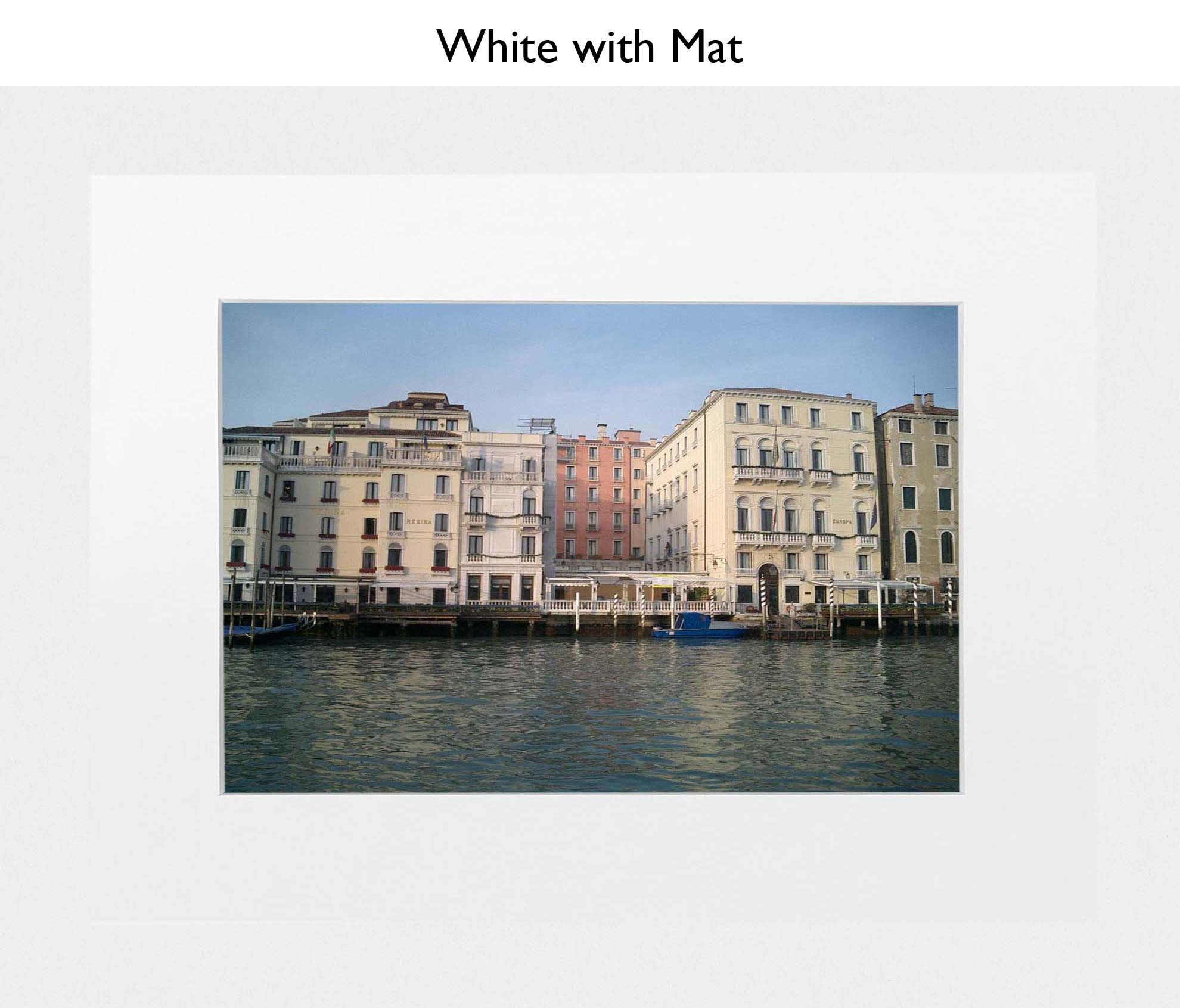 White With Mat