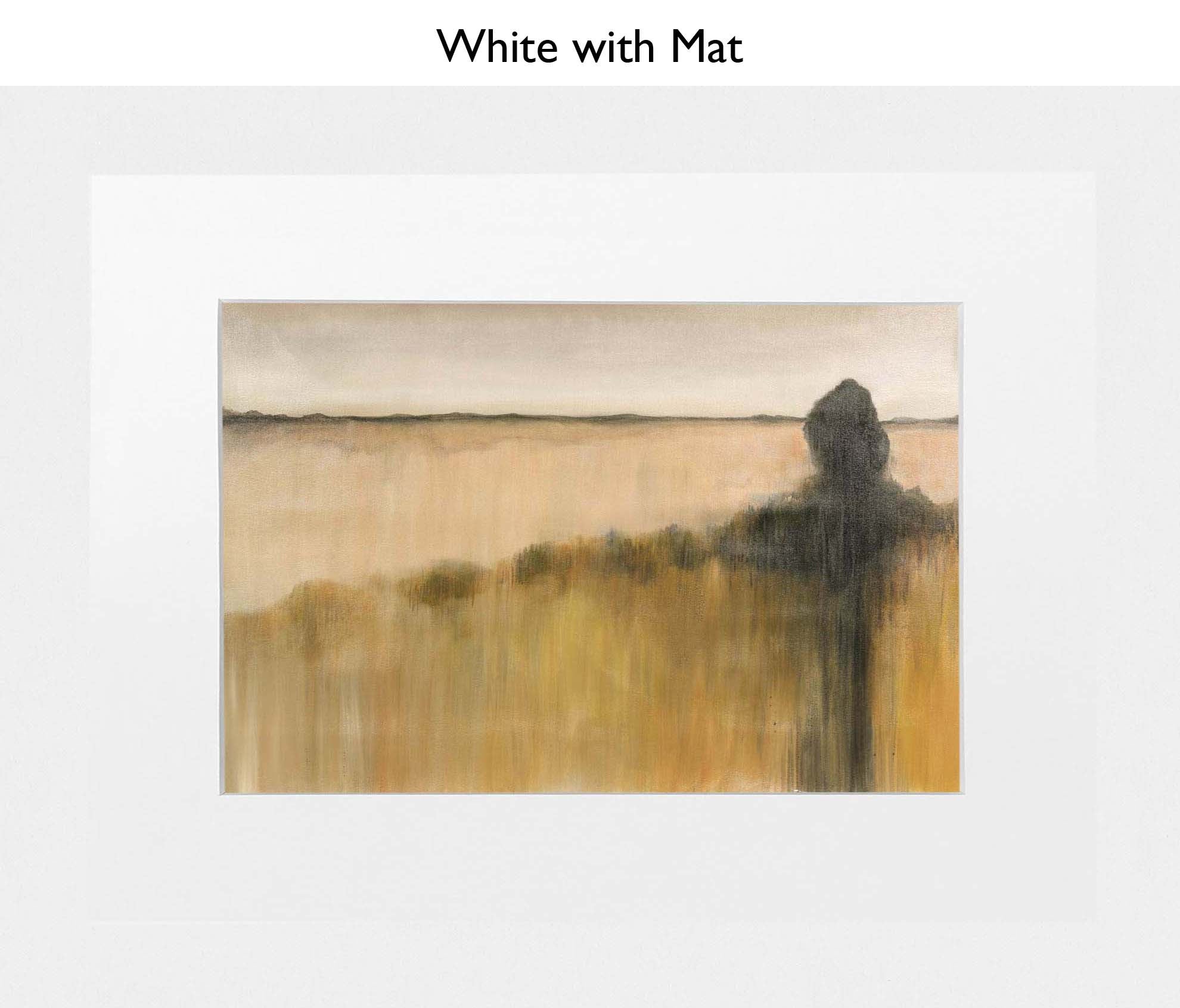 White With Mat