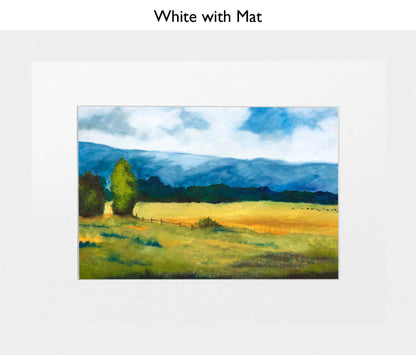 White With Mat