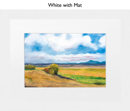 White With Mat