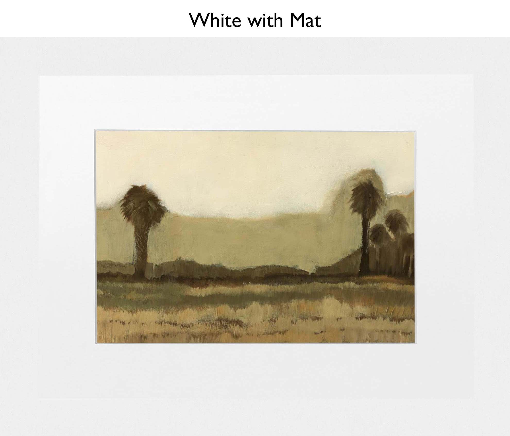White With Mat