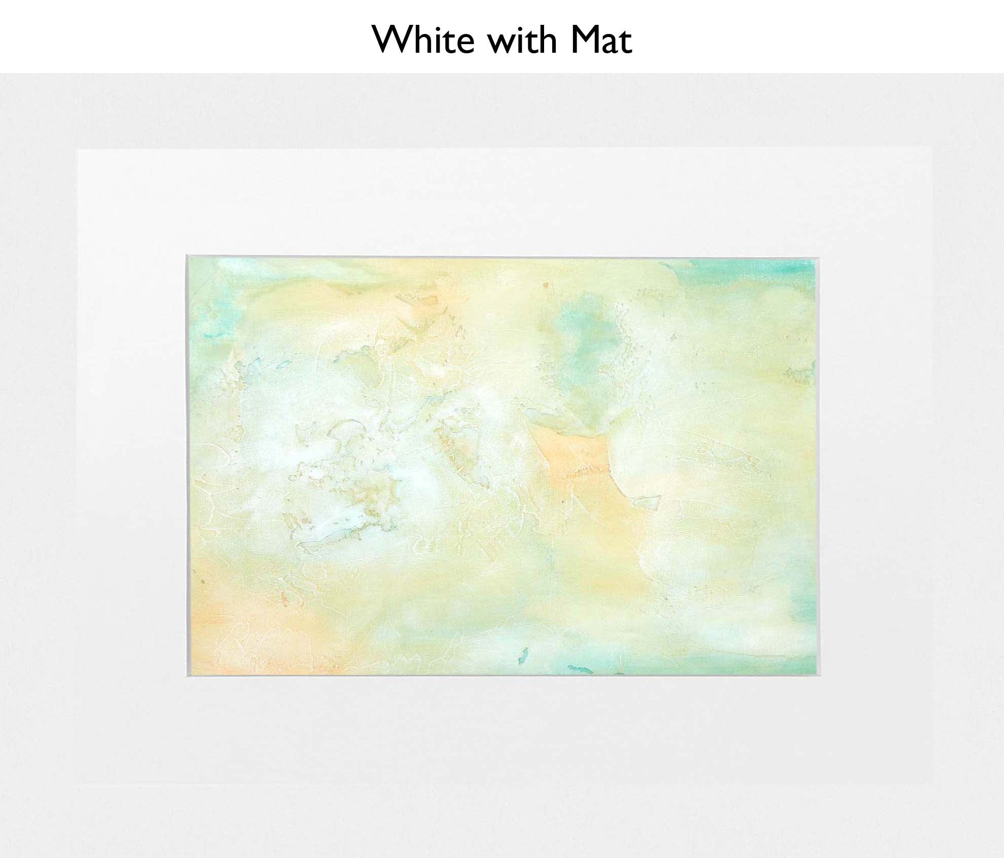 White With Mat