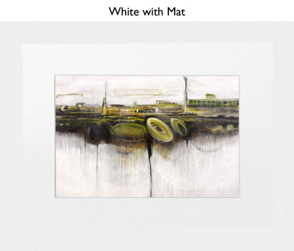 White With Mat