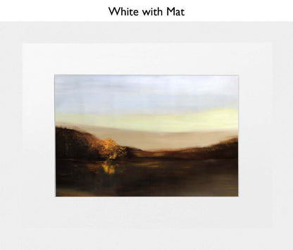 White With Mat