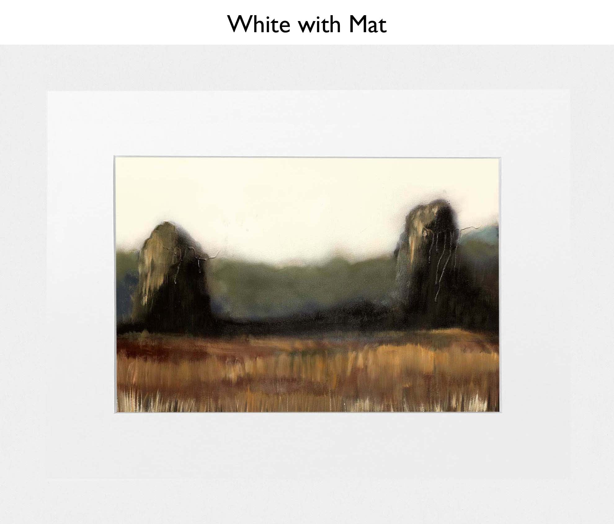 White With Mat
