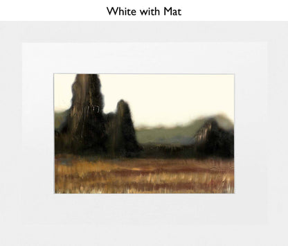 White With Mat