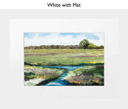 White With Mat